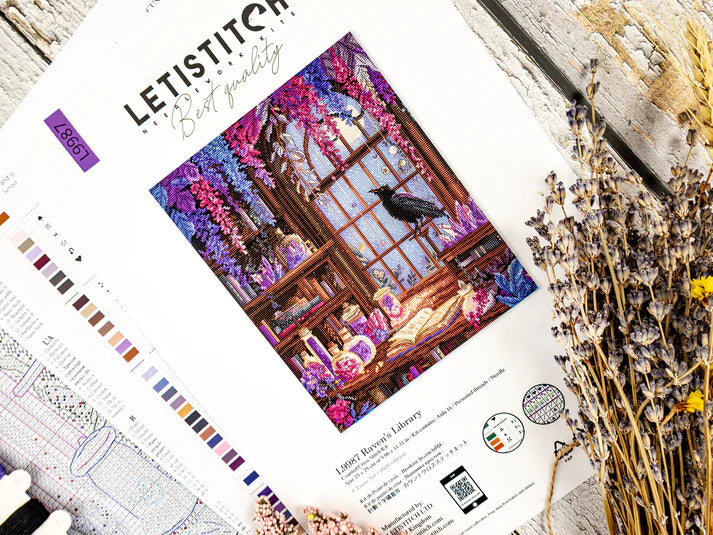 L9987 Raven’s Library Cross Stitch Kit