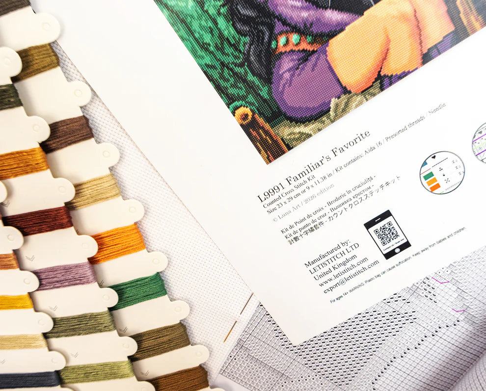Favorite Cross Stitch Kit-L9991 Familiar's
