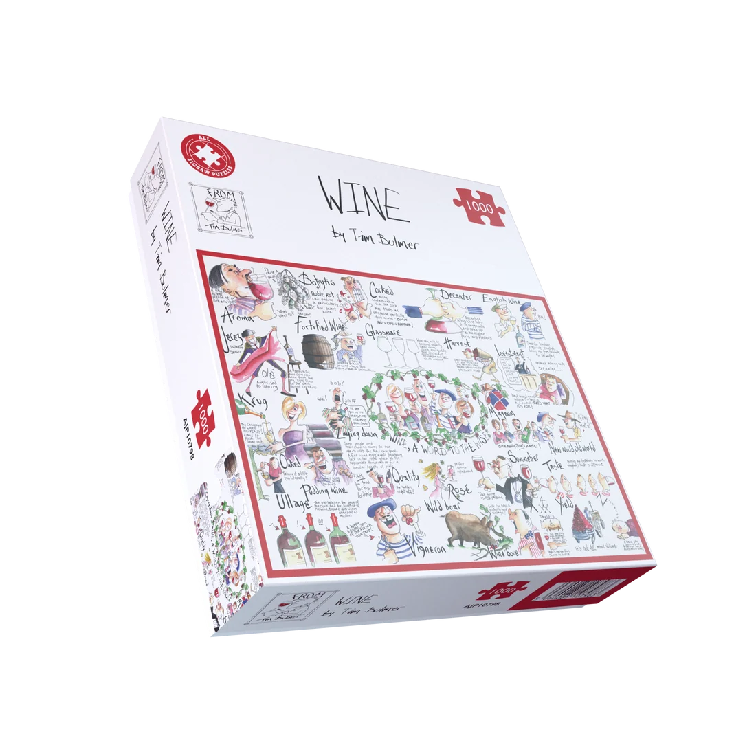 Wine - Tim Bulmer 1000 Piece Jigsaw Puzzle