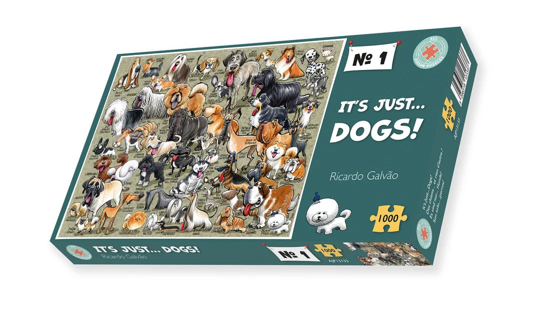 It's Just...Dogs! 1000 Piece Jigsaw Puzzle