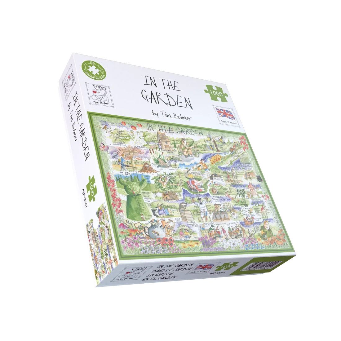 In The Garden - Tim Bulmer 1000 Piece Jigsaw Puzzle
