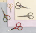 Letistitch Embroidery Scissors 20417 Red-Matte handles