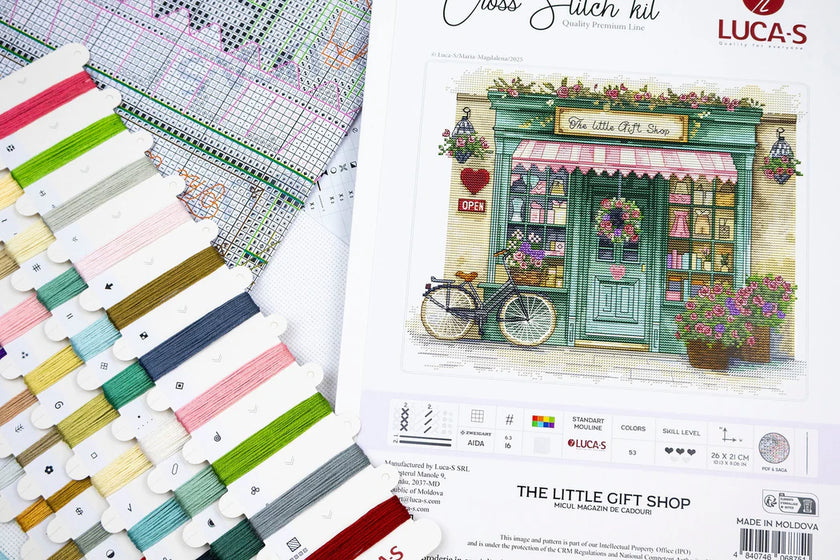 Cross Stitch Kit Luca-S - The Little Gift Shop B1429