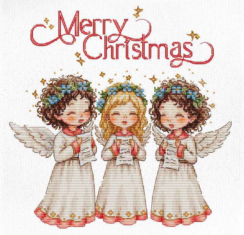 Cross Stitch Kit Luca-S -Angelic Song, (B1437)