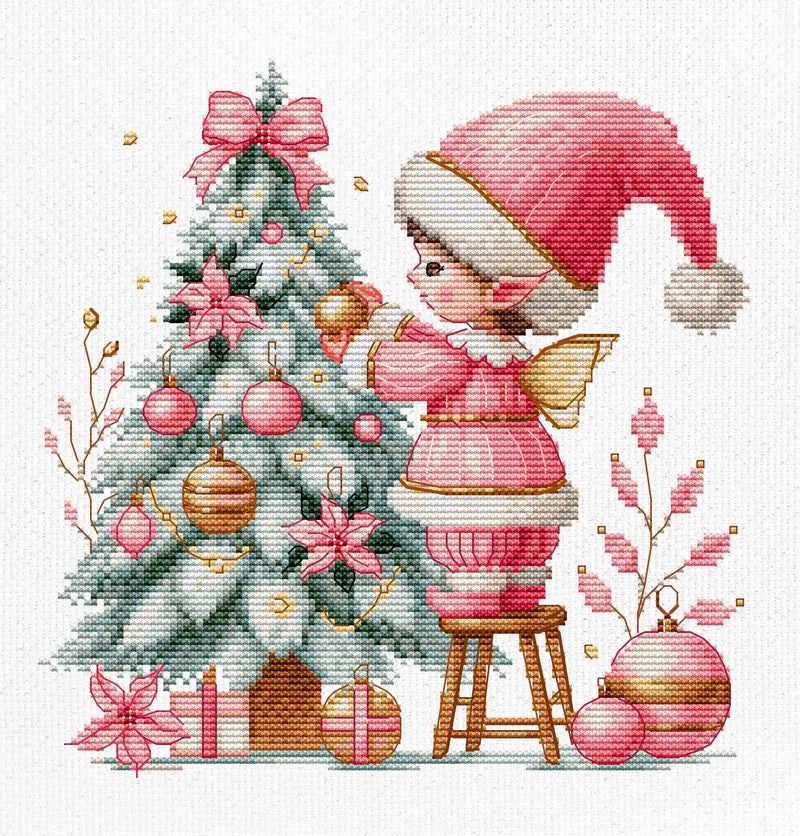 Cross Stitch Kit Luca-S - Christmas Joy, (B1439)
