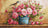 Cross Stitch Kit Luca-S - Lush Bouquet of Flowers, (B7055)