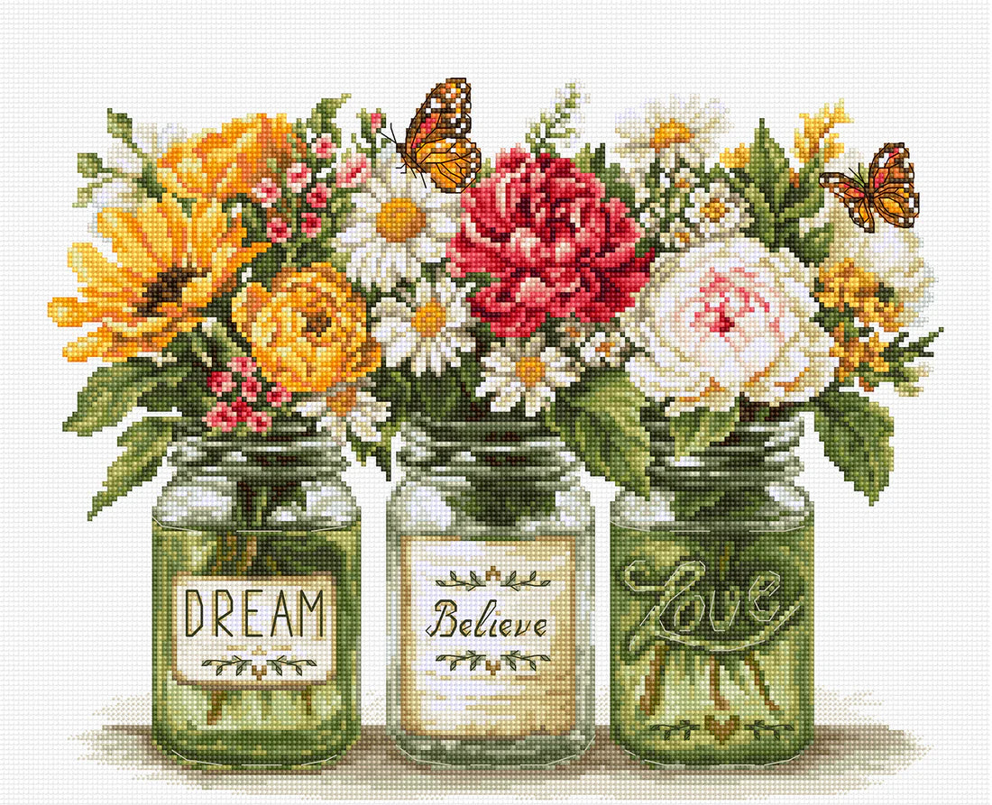 BA7064 Cross Stitch Kit Luca-S - Dream Before Love
