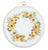 Luca-S - Floral Rhythm, BC110 Cross Stitch Kit with Hoop Included