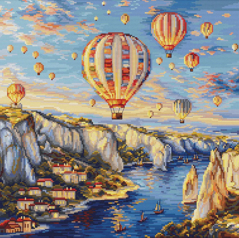 Cross Stitch Kit Luca-S - Cappadocia, (BU5082)