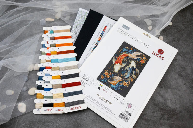 Cross Stitch Kit Luca-S - Two Magic Fish, (BU5091)