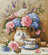 Cross Stitch Kit Luca-S GOLD - Floral Nostalgia, (B725)