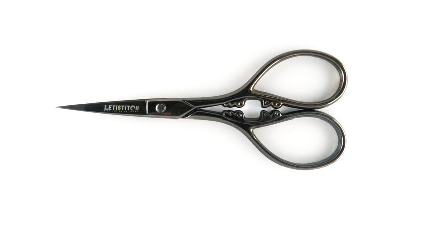 Letistitch Embroidery Scissors 'Black Pearl' 20011