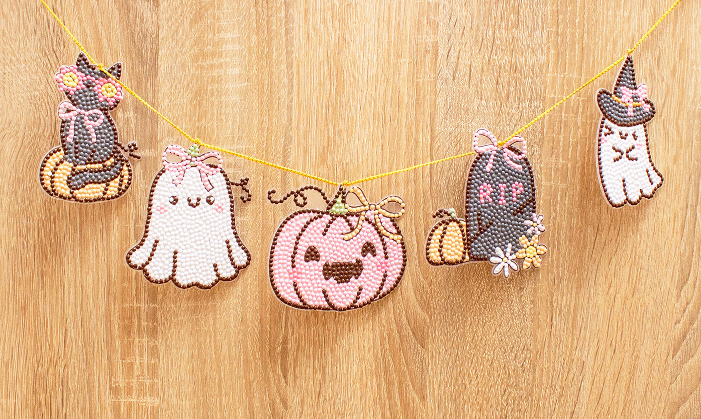 480-800 Boo Crew Ornaments / Diamond Painting Kit