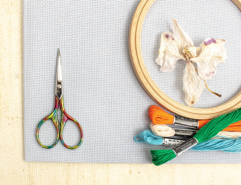 Letistitch Embroidery Scissors Rainbow 20400