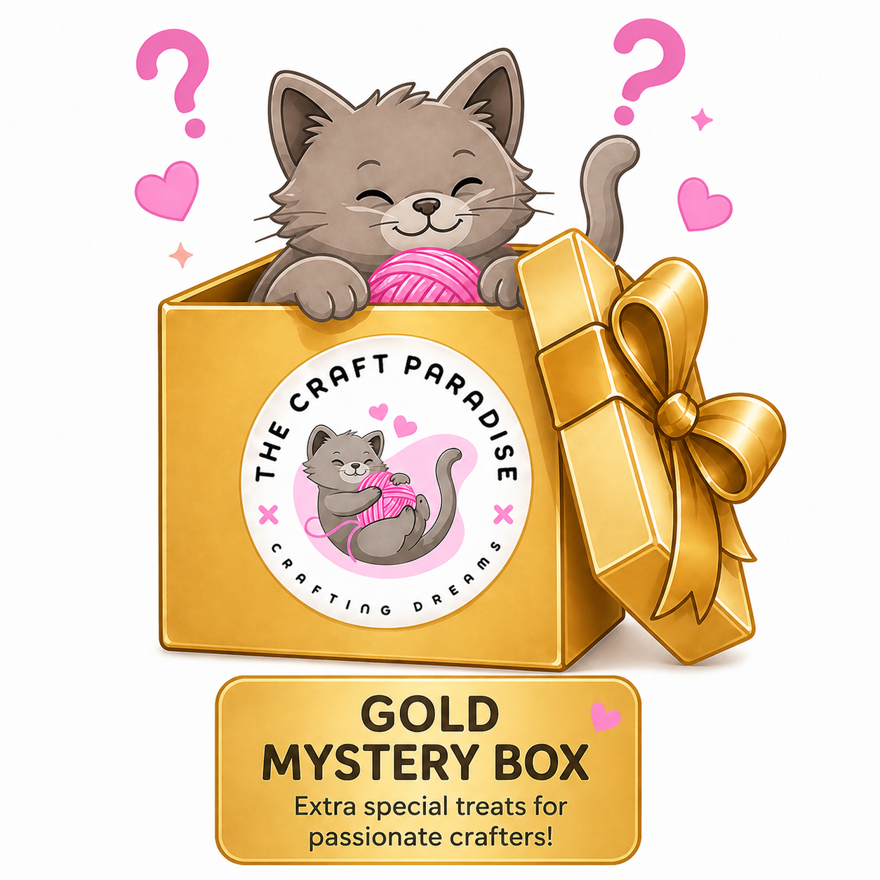 Mystery Box (GOLD)- Cross Stitch & Accessories