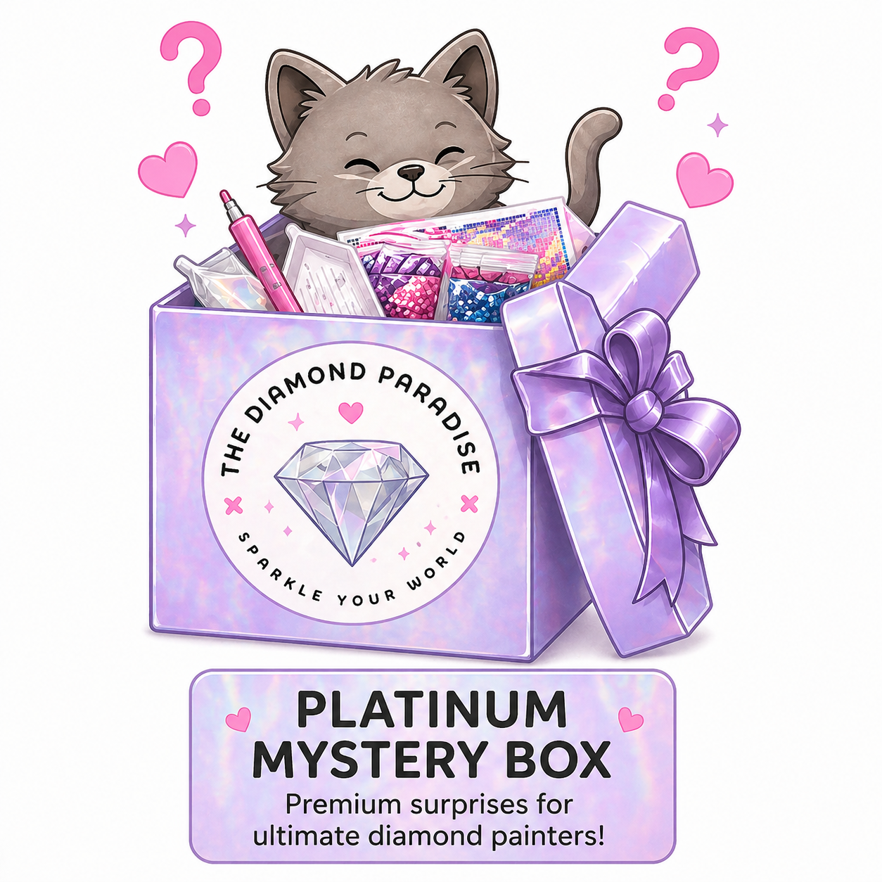 Mystery Box (Platinum) Diamond Painting