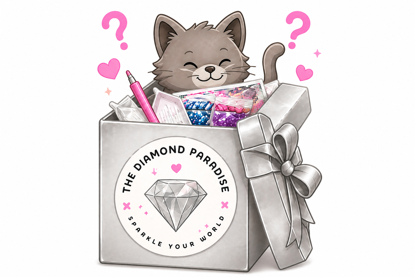 Mystery box (SILVER) Diamond Painting