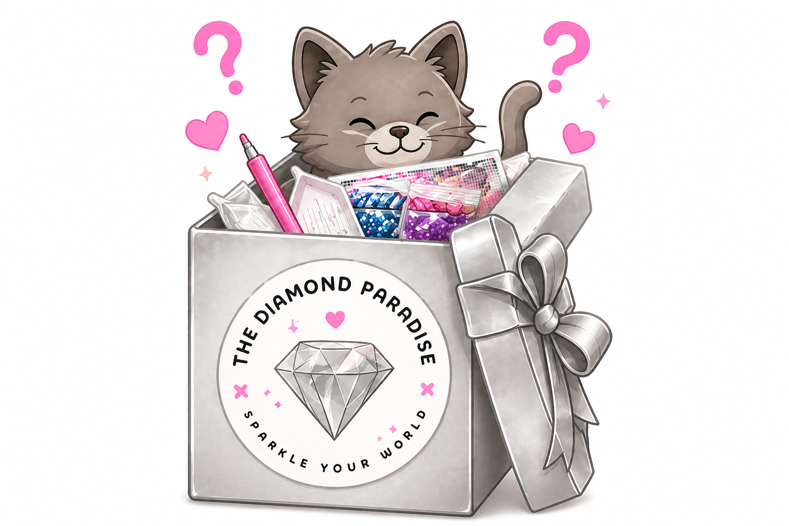 Mystery box (SILVER) Diamond Painting