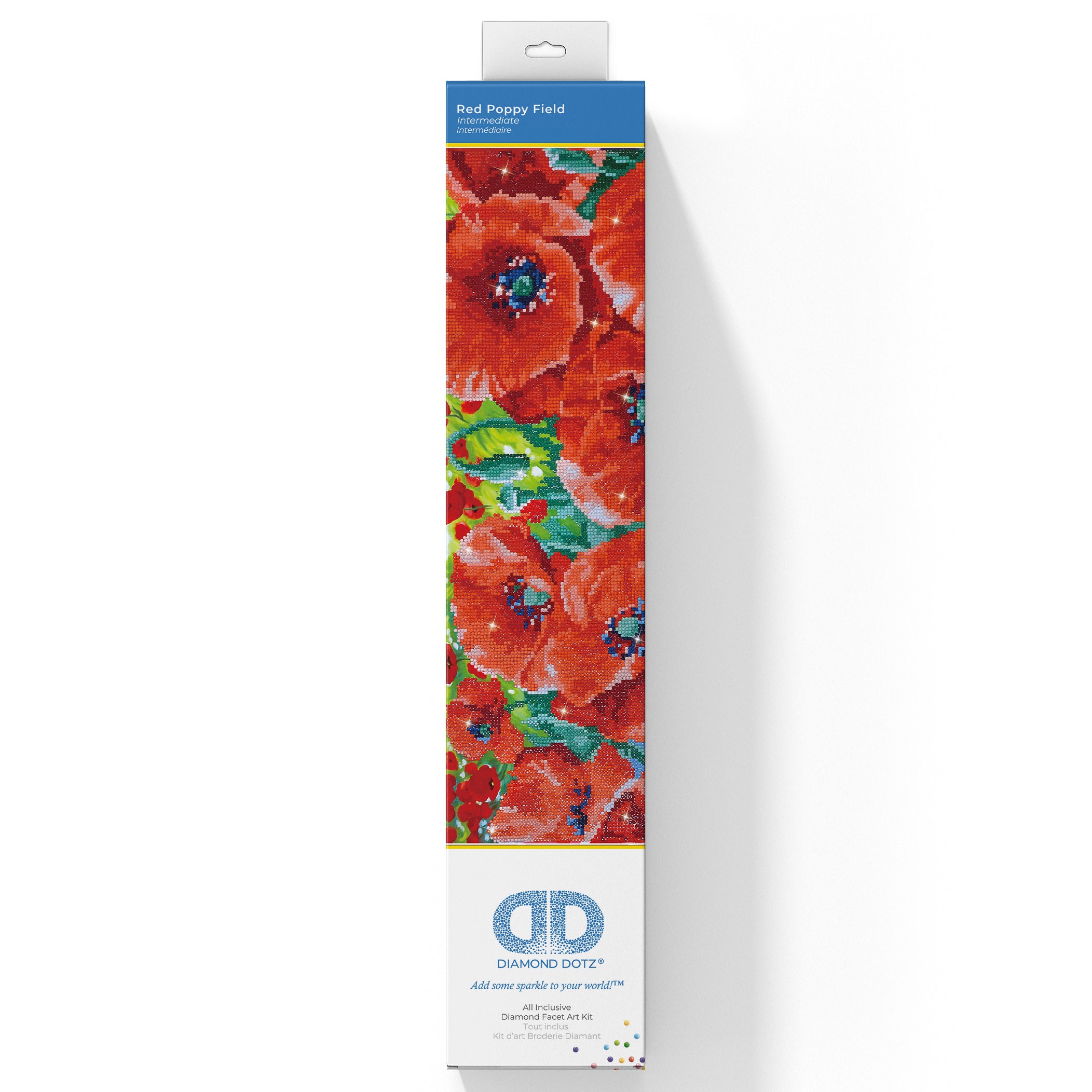 Diamond Painting Kit: Red Poppy Field