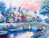 Diamond Painting Kit: Winter Village