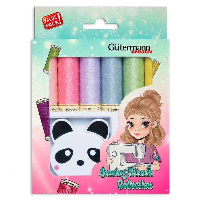 Gütermann Sew-all thread set incl. tape mea. 6x100m -1pc