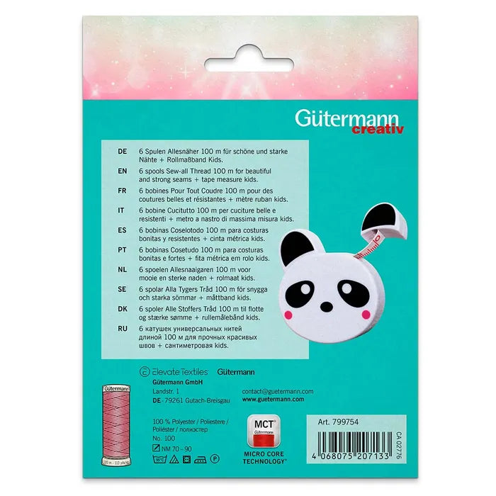 Gütermann Sew-all thread set incl. tape mea. 6x100m -1pc