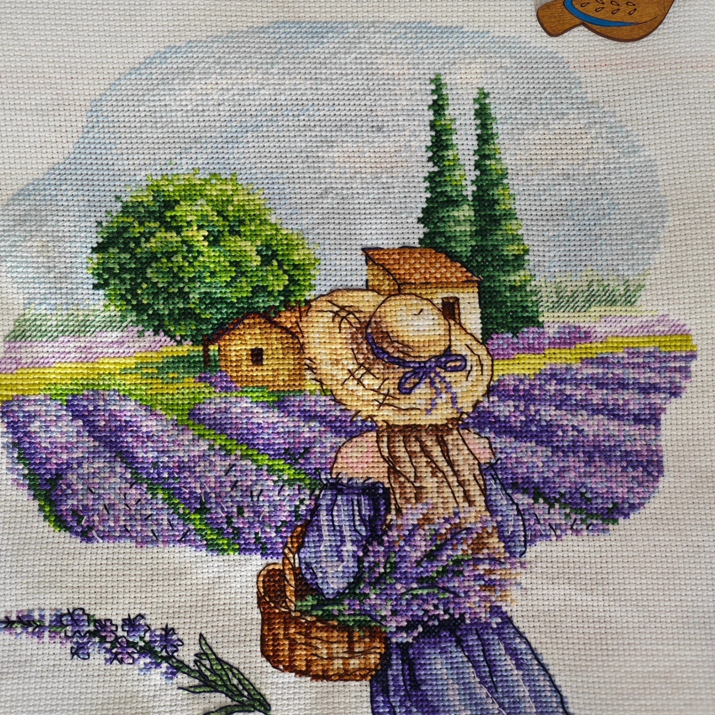 Lavender Field - Cross Stitch Kit AVA P007