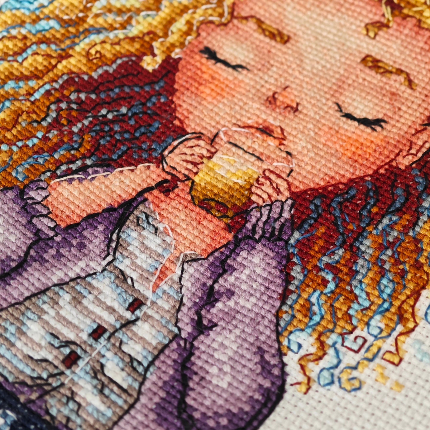 Coffee Time - Cross Stitch Kit AVA P006