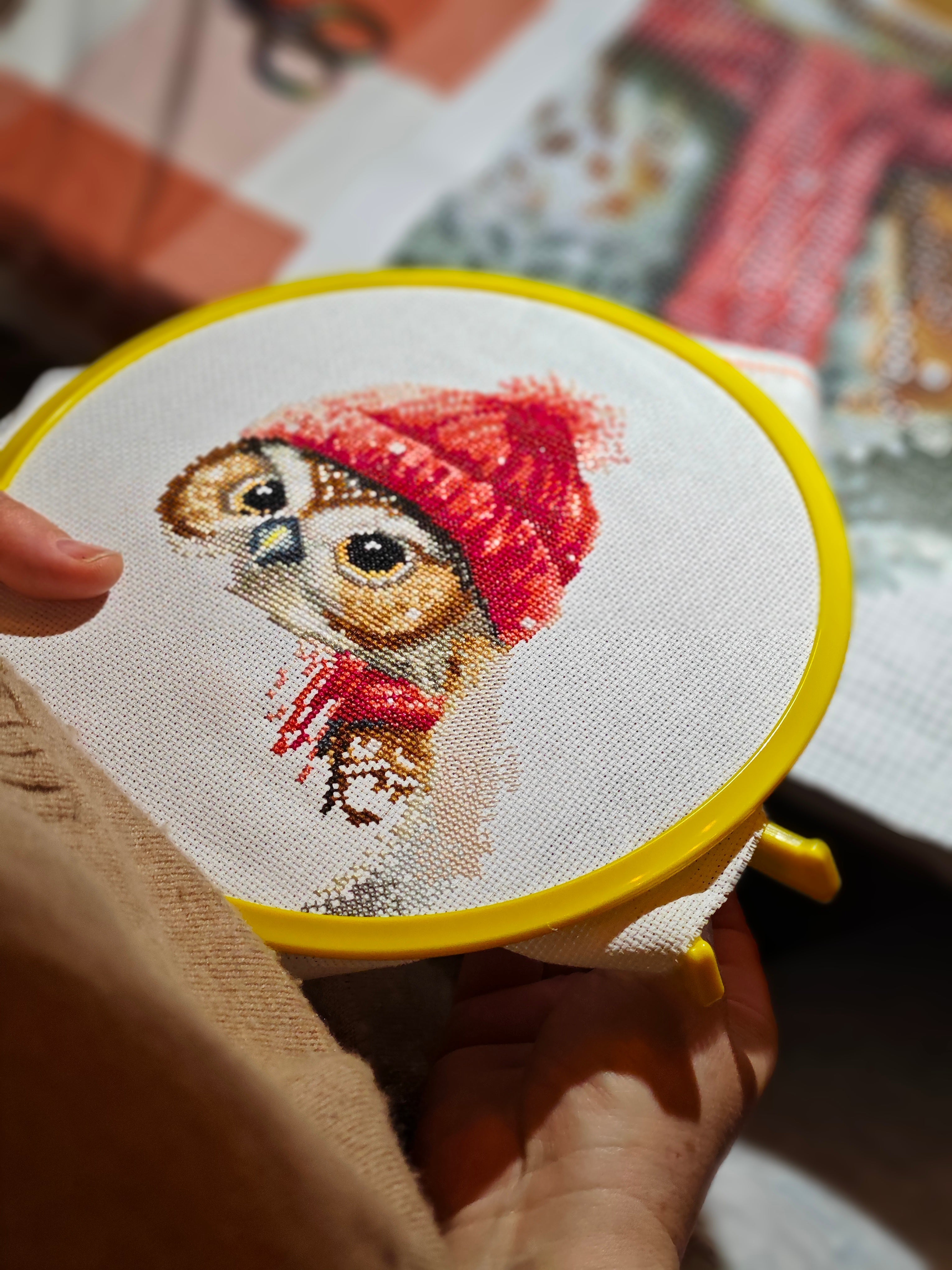 Owl - Cross Stitch Kit AVA P009