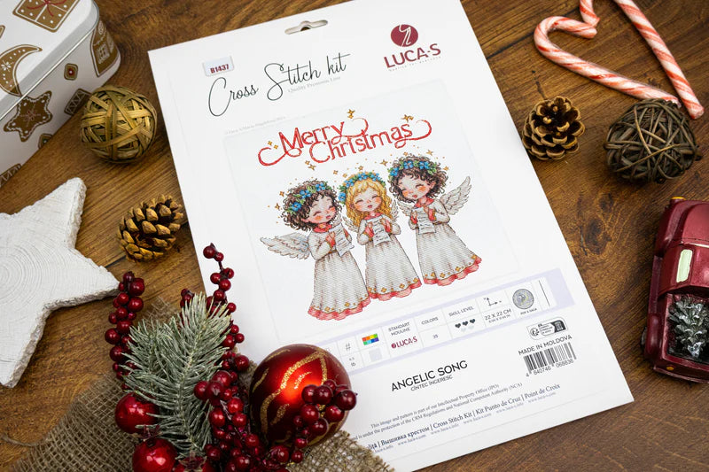 Cross Stitch Kit Luca-S -Angelic Song, (B1437)