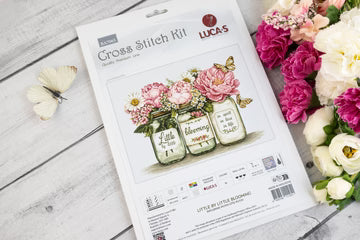 BA7065 Cross Stitch Kit Luca-S - Little by Little Blooming