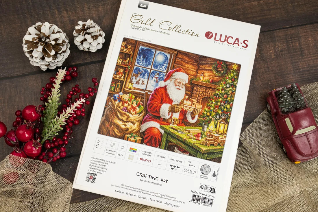 Petit Point Kit Luca-S GOLD - Crafting Joy, G737