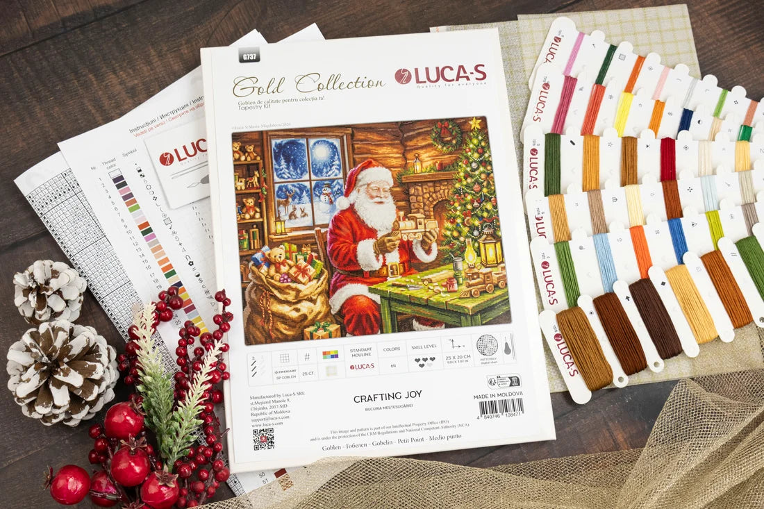Petit Point Kit Luca-S GOLD - Crafting Joy, G737