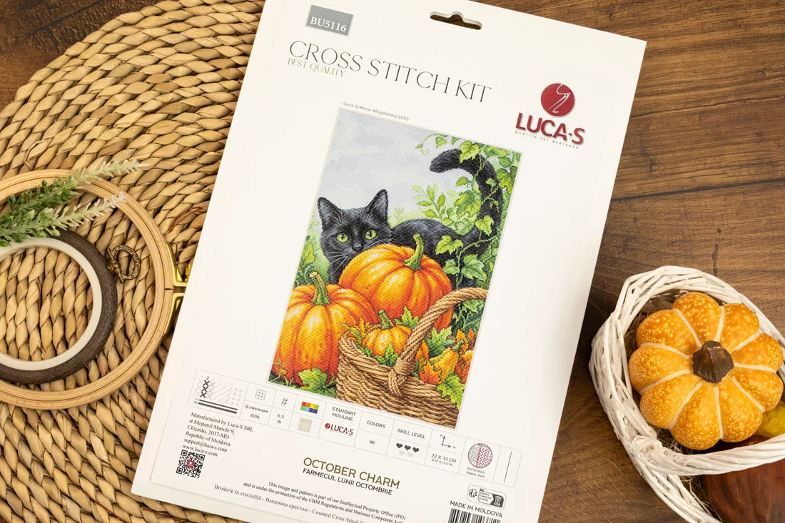 Cross Stitch Kit Luca-S - October Charm, BU5116