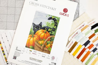 Cross Stitch Kit Luca-S - October Charm, BU5116
