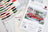 Cross Stitch Kit Luca-S GOLD- Red Christmas Truck, (BU5101)