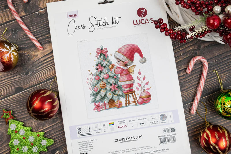 Cross Stitch Kit Luca-S - Christmas Joy, (B1439)
