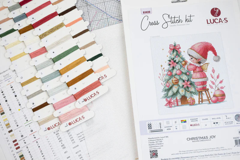 Cross Stitch Kit Luca-S - Christmas Joy, (B1439)