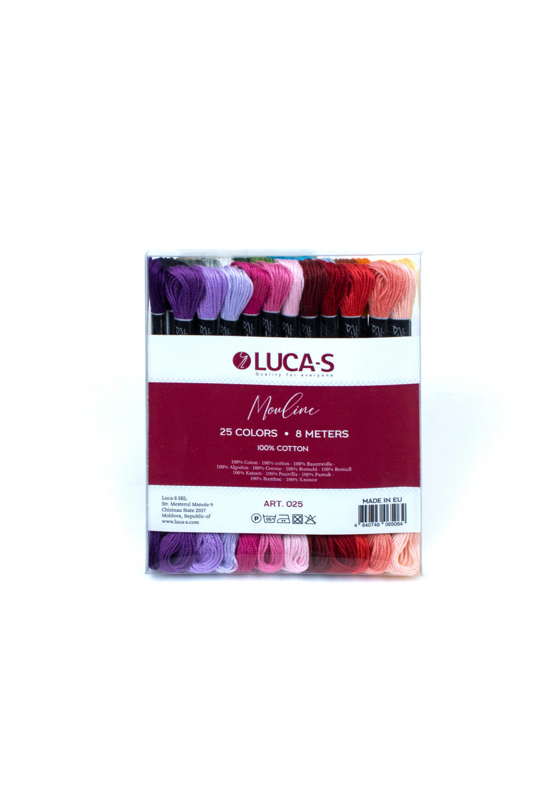 Luca-S Thread Kits 25 colors-Mouliné Luca-S