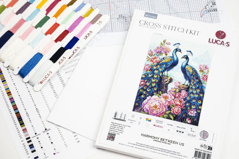 Cross Stitch Kit Luca-S - Harmony Between Us, (BU5104)
