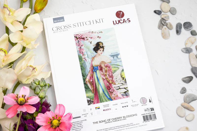 Cross Stitch Kit Luca-S - The Song of Cherry Blossoms, (BU5105)