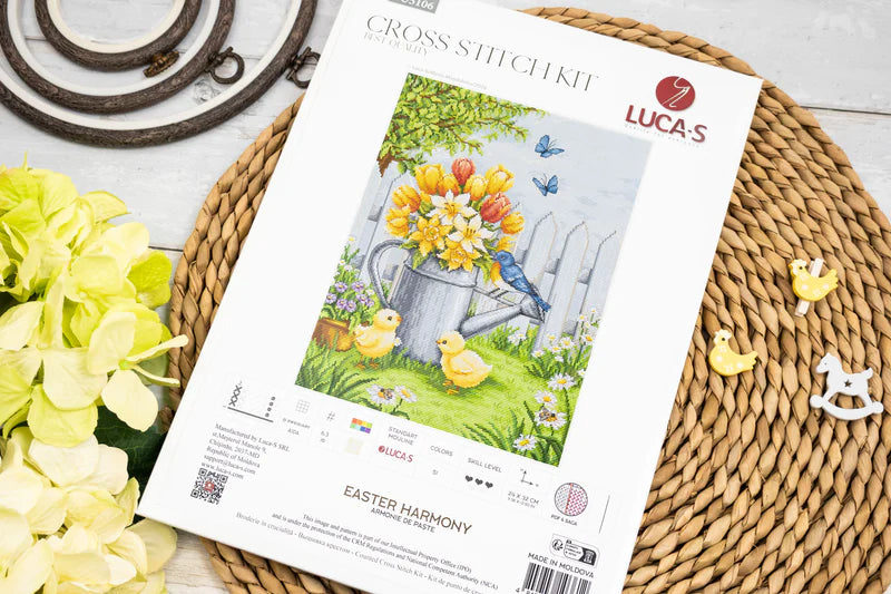 Cross Stitch Kit Luca-S - Easter Harmony, (BU5106)