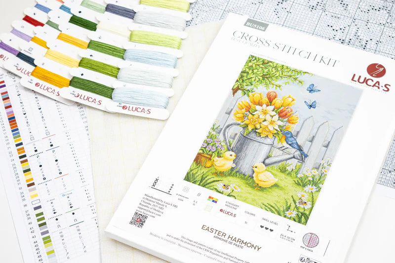Cross Stitch Kit Luca-S - Easter Harmony, (BU5106)