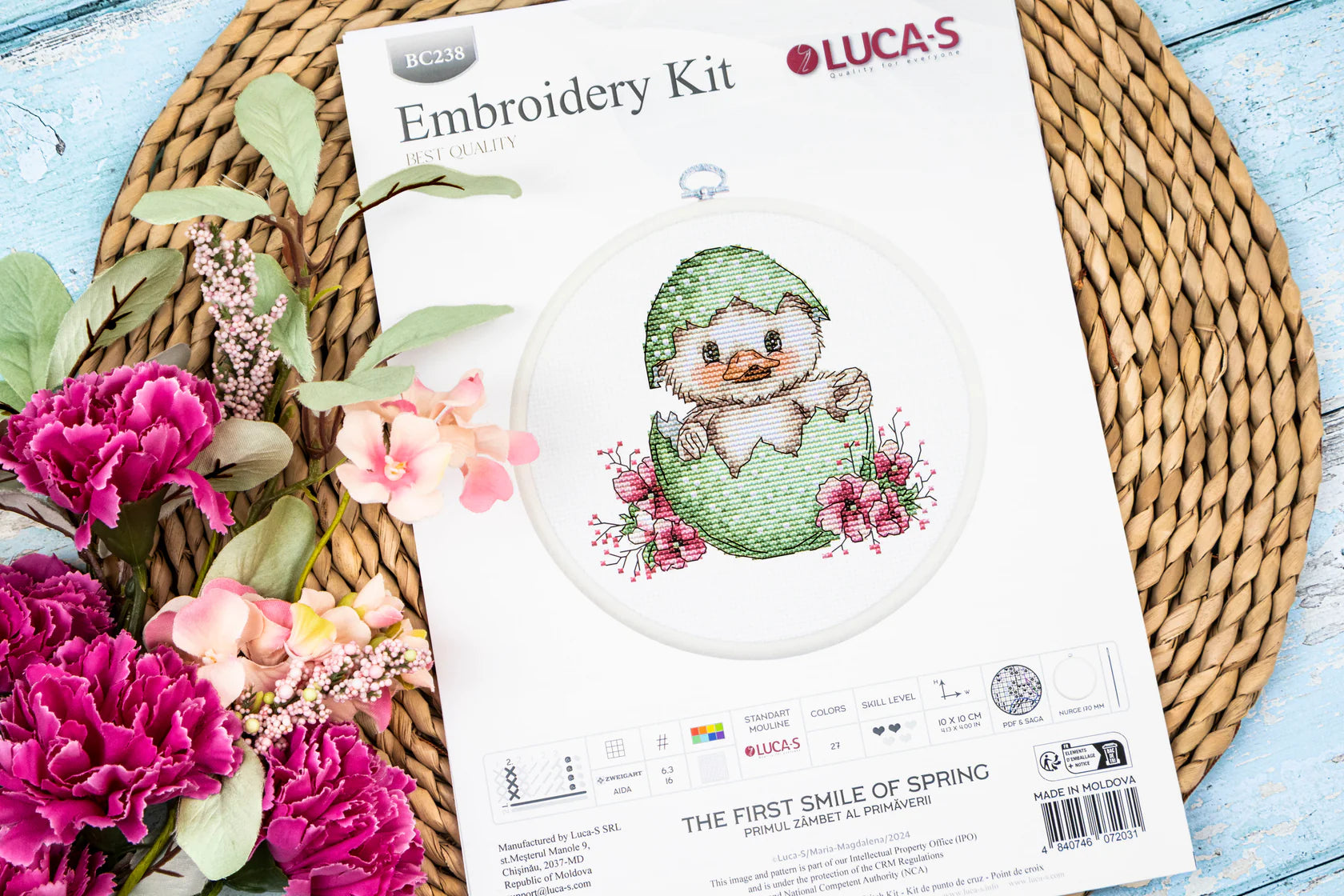 The First Smile of Spring – Luca-S Kit with Hoop Included (BC238)