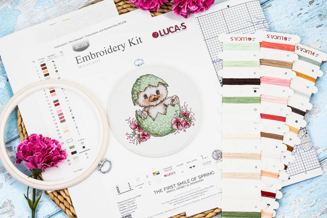 The First Smile of Spring – Luca-S Kit with Hoop Included (BC238)