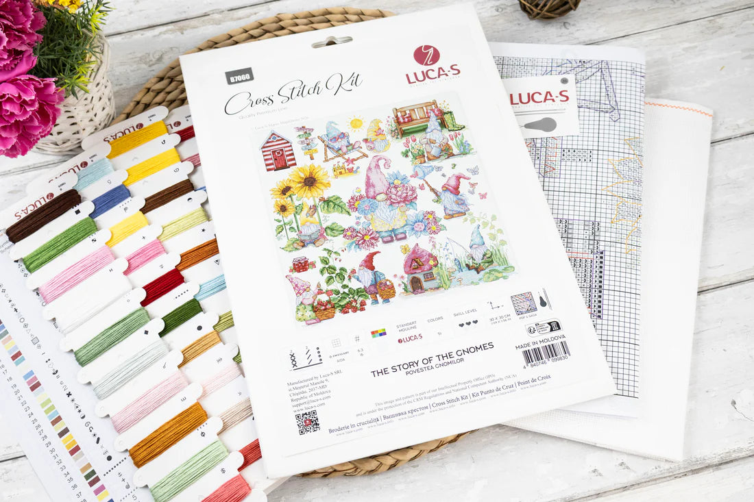 Luca-S - The Story of the Gnomes, B7060 Cross Stitch Kit
