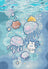 Jellyfish Dance Counted Cross Stitch Kit – L10-009