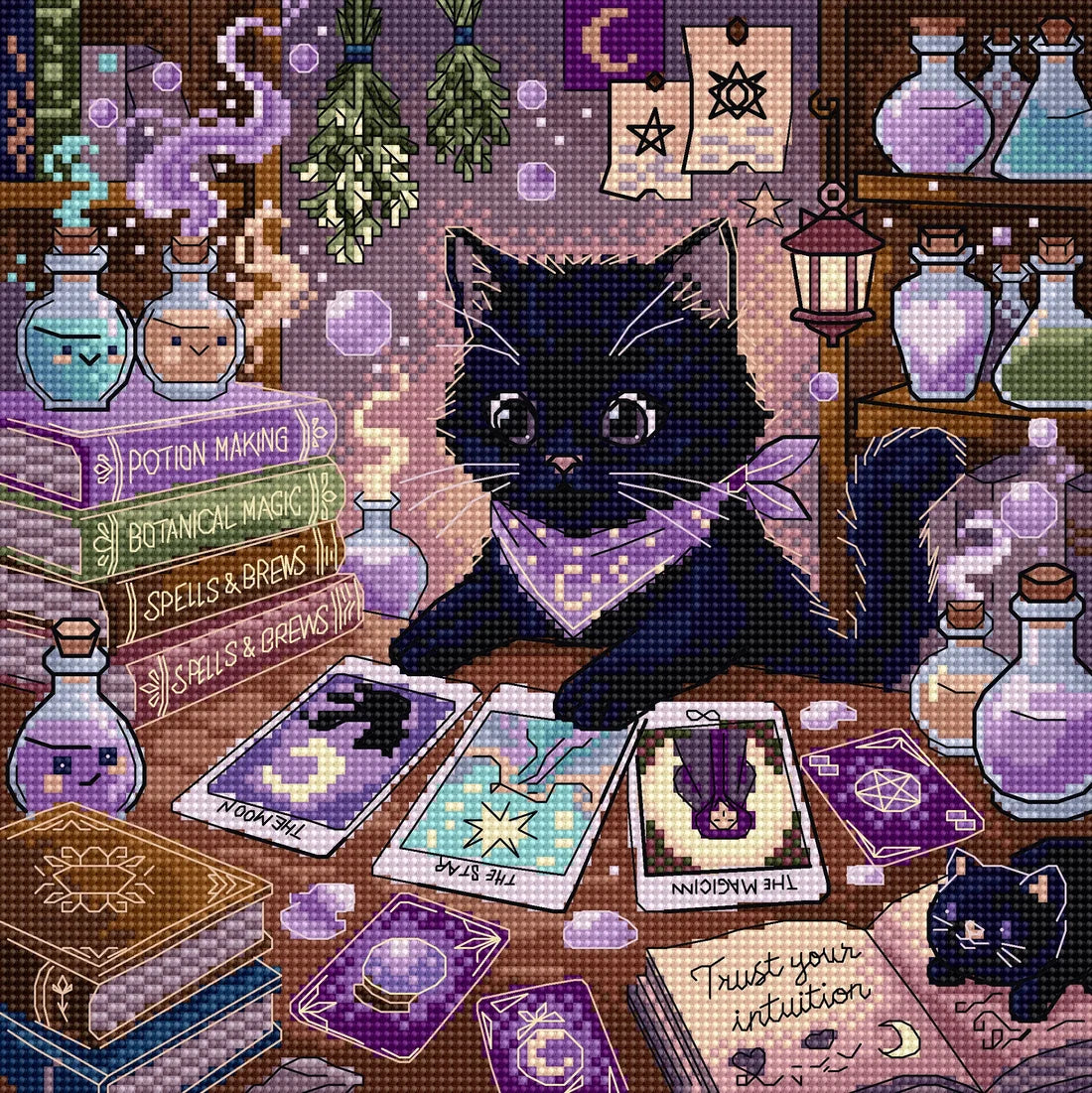 L10-035 Tarot Cat