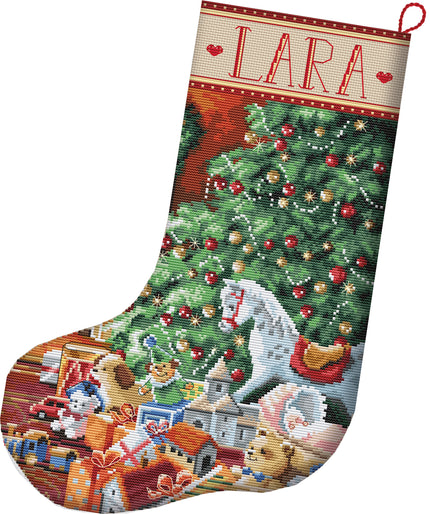 L8010 Cozy Christmas Stocking