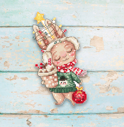 L8056 Christmas Rabbit / Ornament